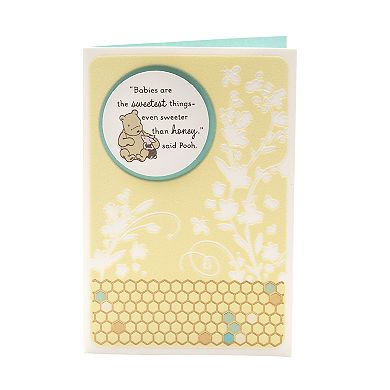 Hallmark Baby "Winnie the Pooh" Greeting Card