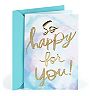 Hallmark Congratulations "So Happy for You" Greeting Card