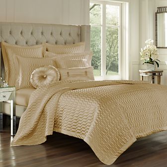 37 West Saranda Geo Satin Quilt or Sham