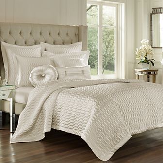 37 West Saranda Geo Satin Quilt or Sham