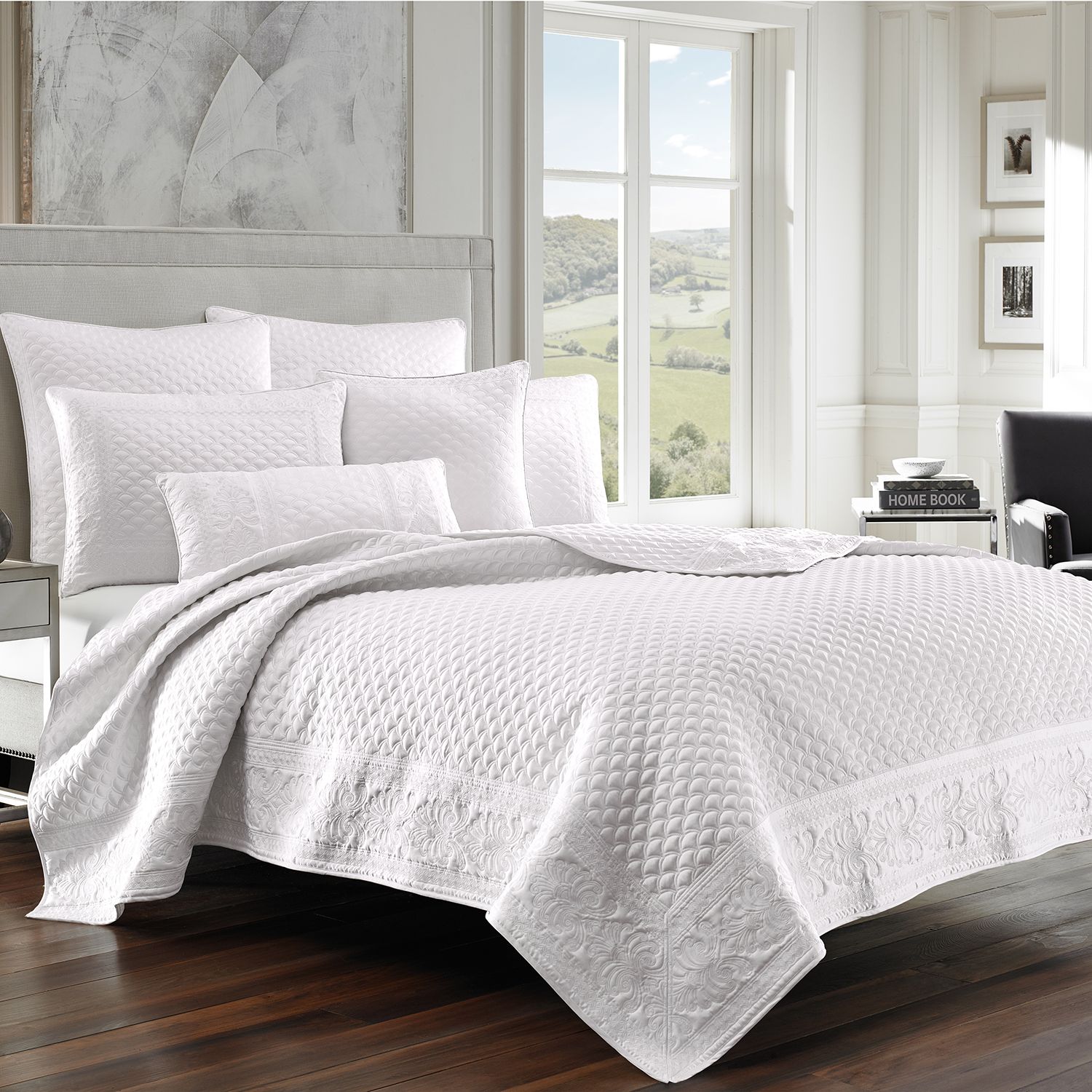 vue signature plush decor charlotte faux fur coverlet collection