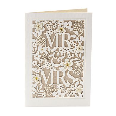 Hallmark Wedding "Mr. & Mrs." Greeting Card