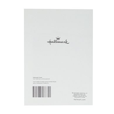 Hallmark Congratulations "Clothesline" Baby Boy Greeting Card