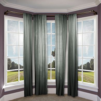 Rod Desyne 1-in. Pipe Bay Window Curtain Rod