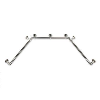 Rod Desyne 1 in Pipe Bay Window Curtain Rod