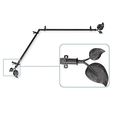 Rod Desyne Ivy Corner Window Curtain Rod