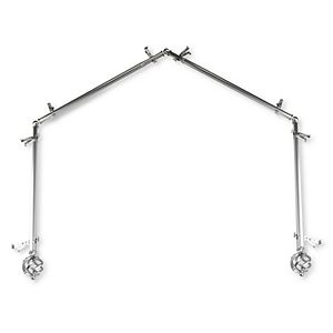 Rod Desyne Ivy 4 Sided Bay Window Curtain Rod 28 48