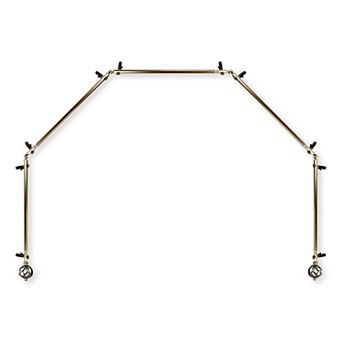 Rod Desyne Twist 5 Sided Bay Window Curtain Rod - 28''-48"