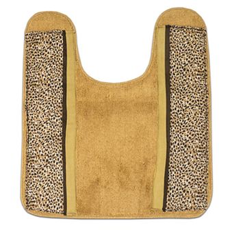 Popular Bath Wild Life Bath Contour Rug