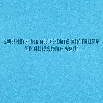 Hallmark Signature Birthday "Awesome Birthday" Greeting Card