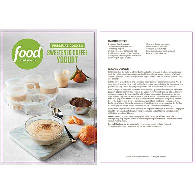 Food Network™ Pressure Cooker Accessory Yogurt Maker