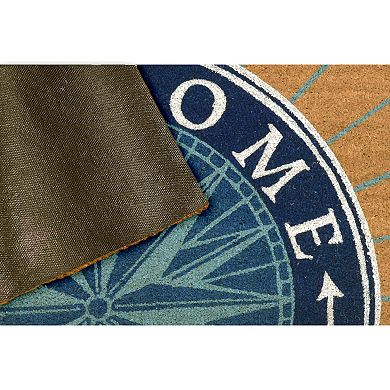 Liora Manne Natura Compass ''Home'' Indoor/Outdoor Coir Doormat