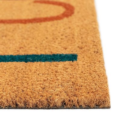 Liora Manne Natura ''Peace'' Indoor/Outdoor Coir Doormat