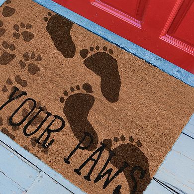 Liora Manne Natura ''Wipe Your Paws'' Indoor Outdoor Coir Doormat