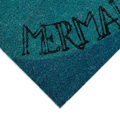 Liora Manne Natura ''Mermaids Welcome'' Indoor Outdoor Coir Doormat
