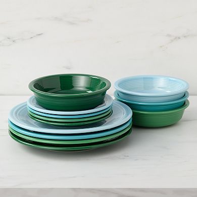 Fiesta Classic Rim 12-pc. Dinnerware Set, Service for 4