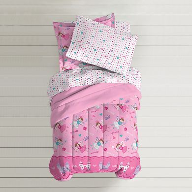 Toddler Dream Factory Magical Princess 4-piece Bed Set