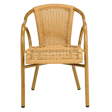 Safavieh Dagny Indoor / Outdoor Stacking Arm Chair 2-piece Set 
