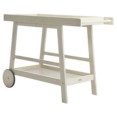 Safavieh Renzo Indoor / Outdoor Wood Bar Cart