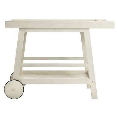 Safavieh Renzo Indoor / Outdoor Wood Bar Cart