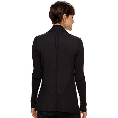 Women's Dana Buchman Ribbed Cardigan Sweater