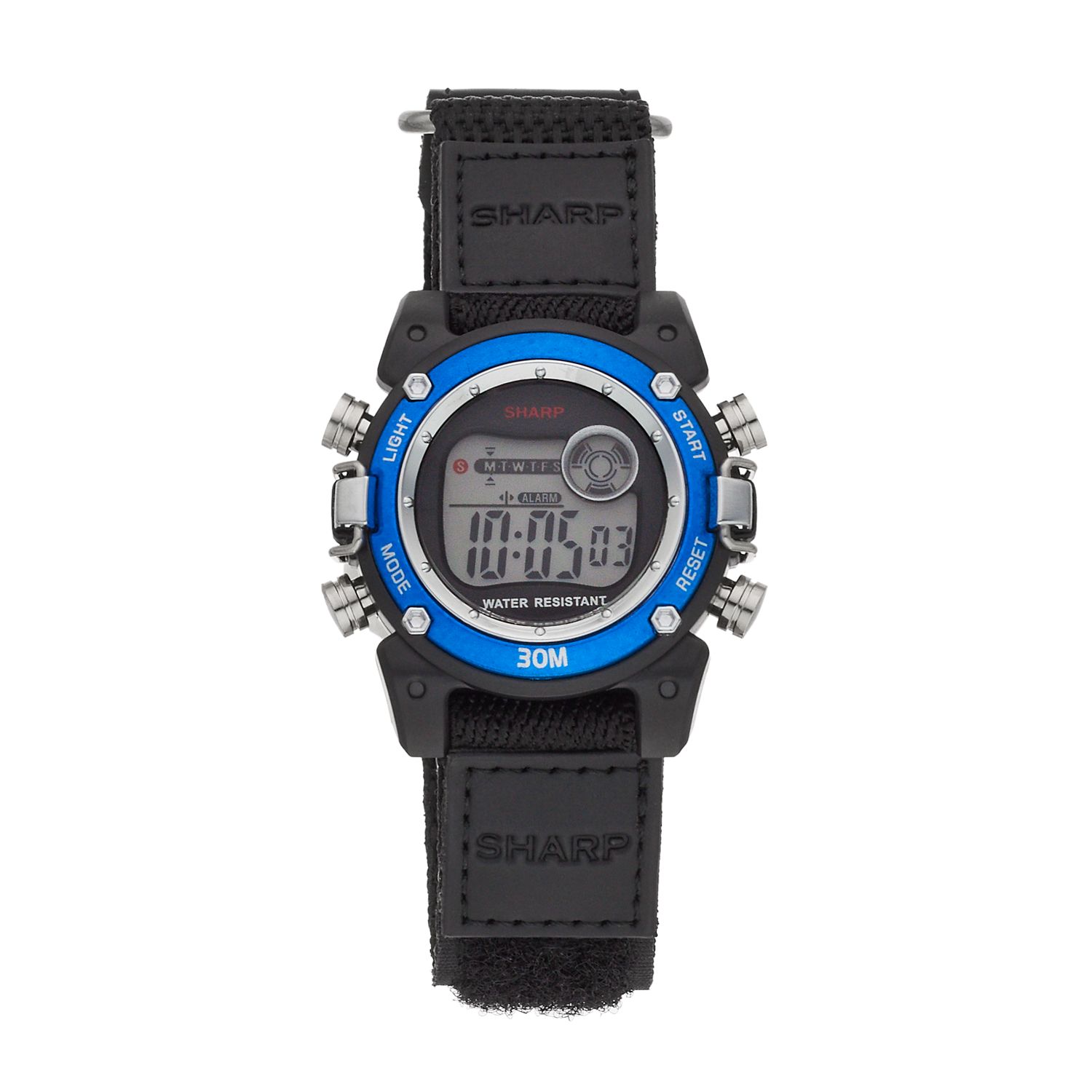 sharp digital watch