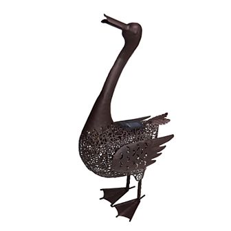 25 in Solar Powered LED Duck Garden Decor