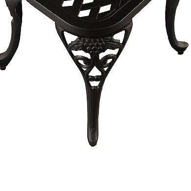 Grape Vineyard Indoor / Outdoor Chair & Bistro Table 3-piece Set