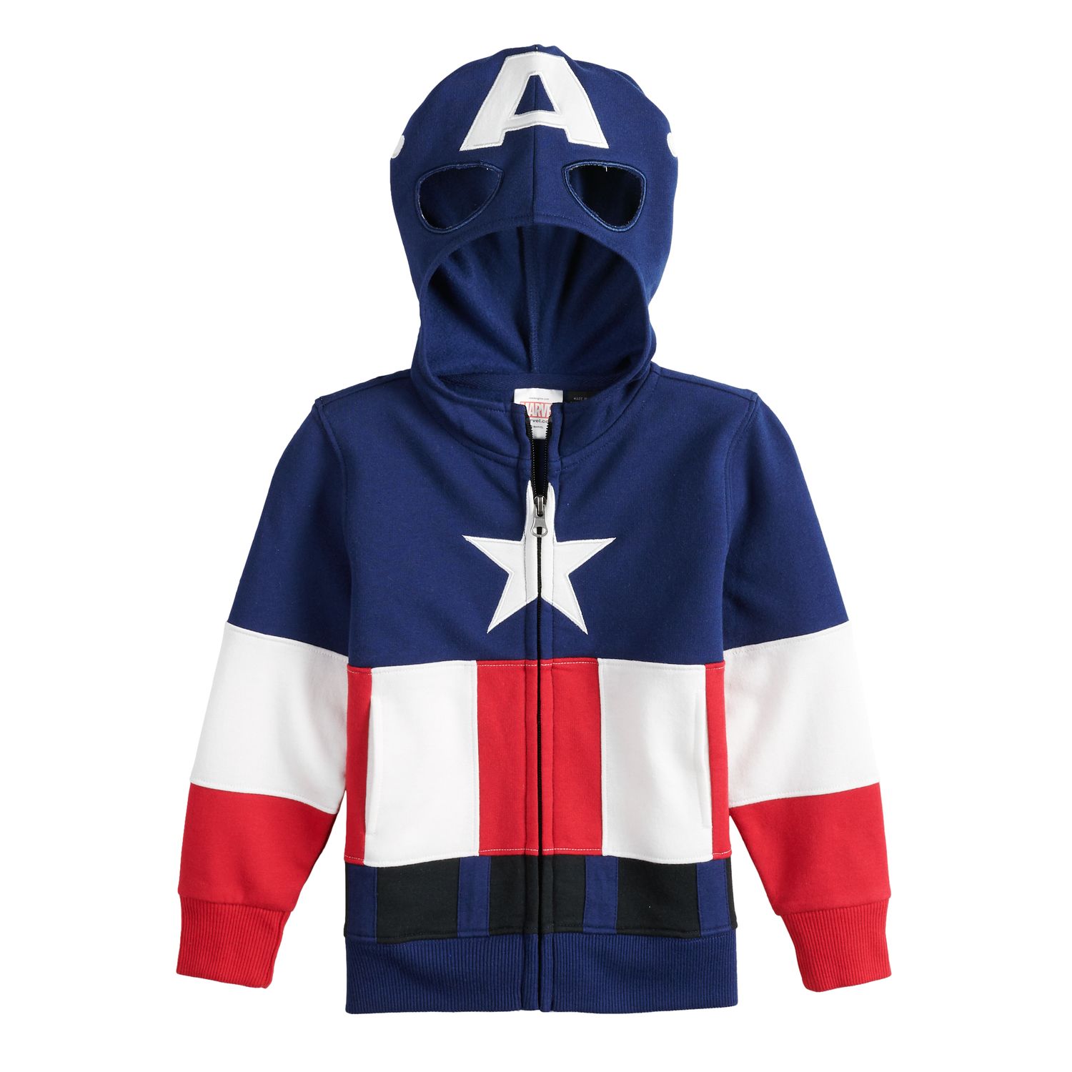 captain america toddler hoodie