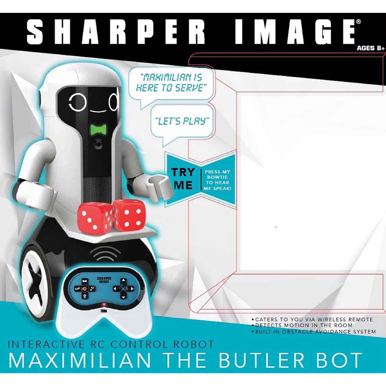 sharper image butler bot