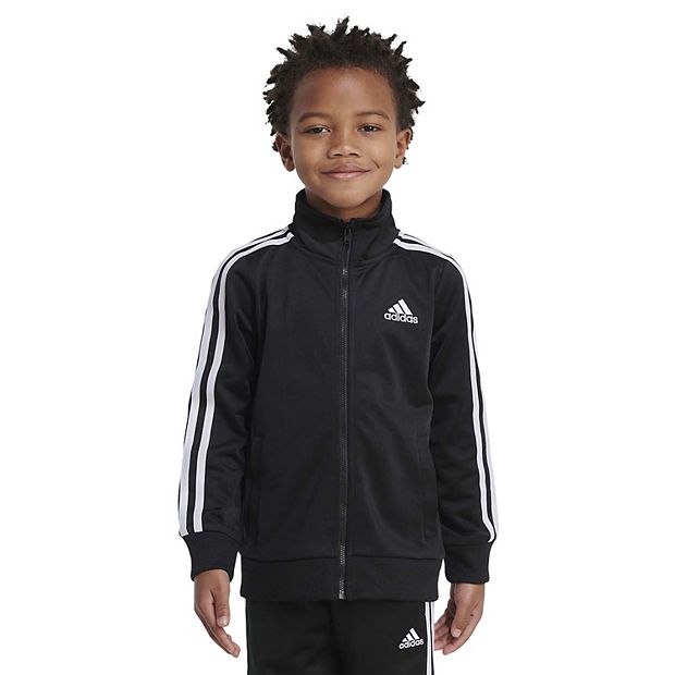 Boy s adidas Climalite Front Zip Tricot Track Jacket