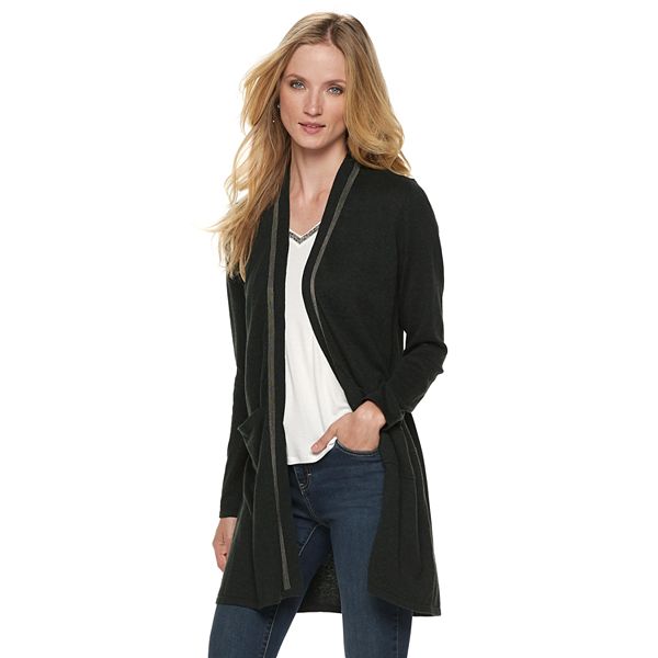 Women's Jennifer Lopez Studded Long Cardigan