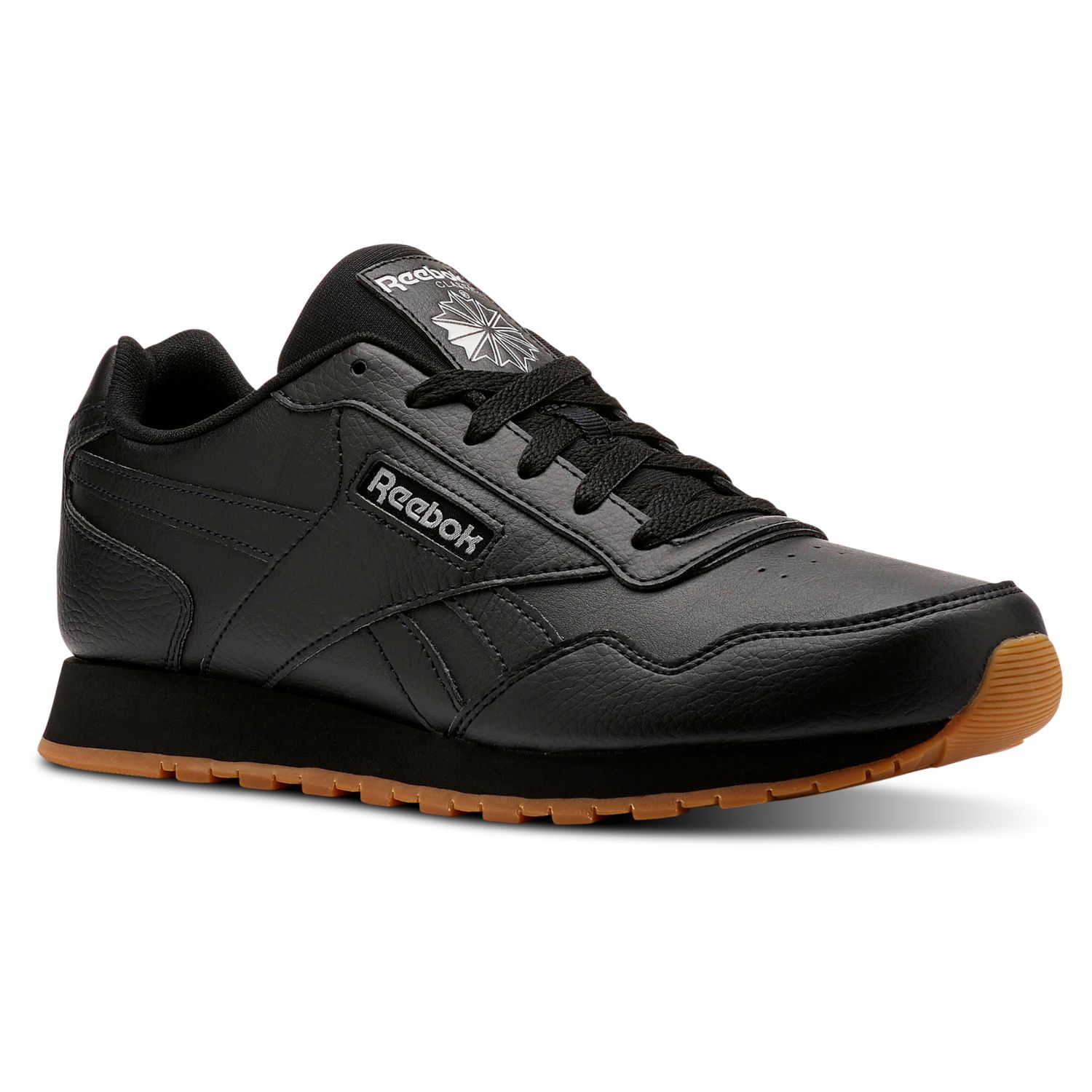 Черные кроссовки reebok мужские. Reebok CL Harman Run. Reebok Classics FTW men. Кроссовки рибок мужские кожаные классика. Reebok Athletic Shoes.