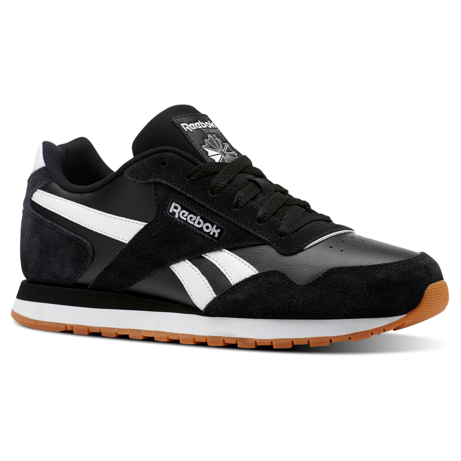 black reebok classic mens