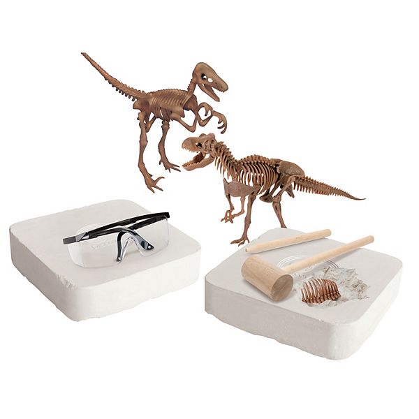 Johouse Dinosaur Dig Kit 13PCS Archaeology & Paleontology Kits Dinosaur Fossil 