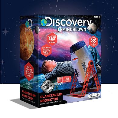 Discovery #MINDBLOWN 2-In-1 Reversible Planetarium Space Projector