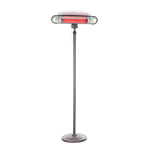 Fire Sense Alta Adjustable Standing Outdoor Patio Heater