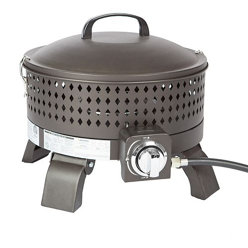 Fire Sense Sporty Portable Outdoor Gas Fire Pit