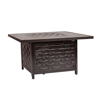 Fire Sense Armstrong Outdoor Gas Fire Pit Coffee Table