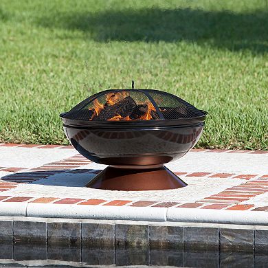 Fire Sense Degano Round Outdoor Fire Pit