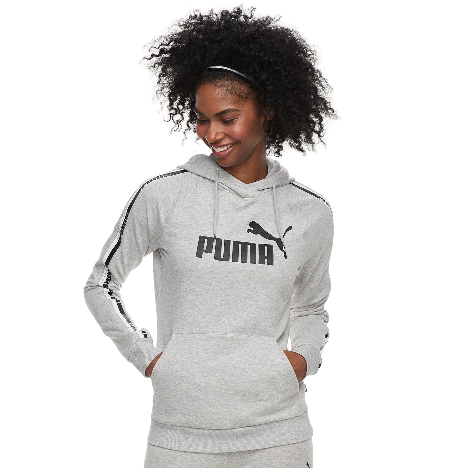 puma women's tape hoodie