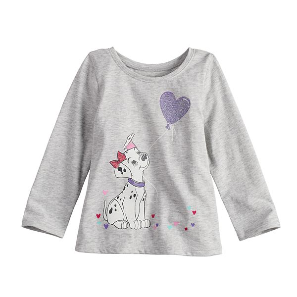 Disney's 101 Dalmations Glittery Graphic Tee by Disney/Jumping Beans®