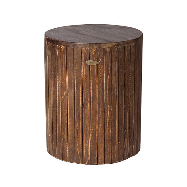 Patio Sense Michael Indoor / Outdoor Wood Stool