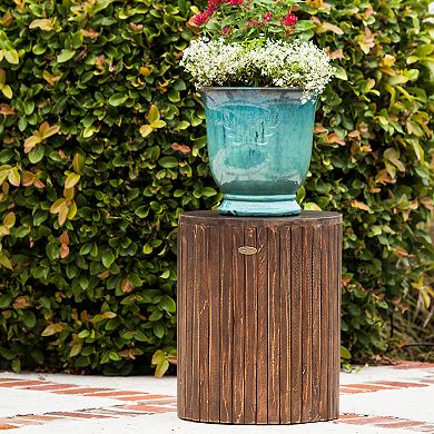 Patio Sense Michael Indoor / Outdoor Wood Stool