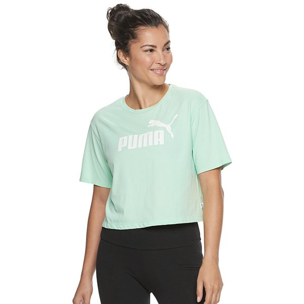 Women's PUMA Cropped Graphic Tee