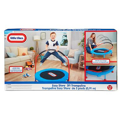 Little Tikes Easy Store 3-ft. Trampoline