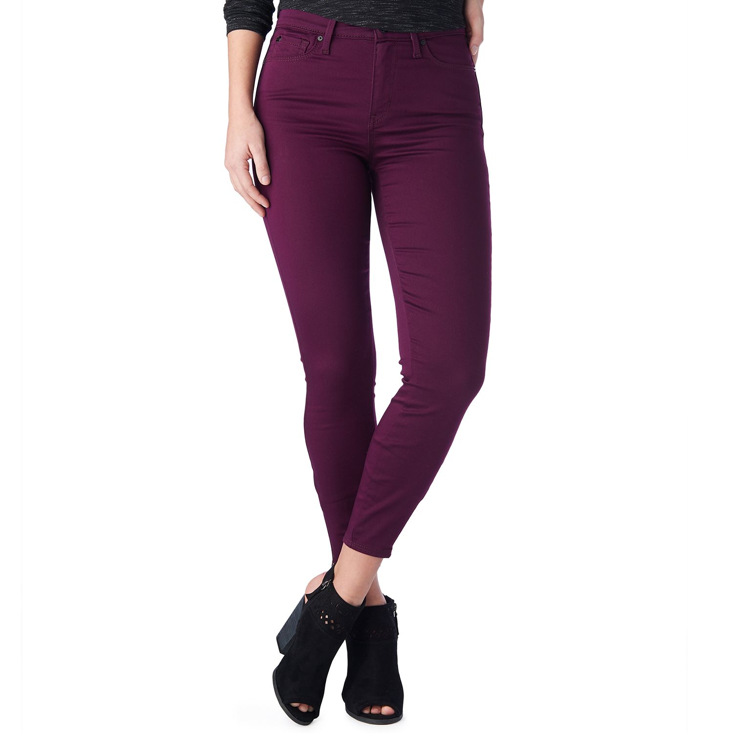 denizen levi's high rise ankle jeggings