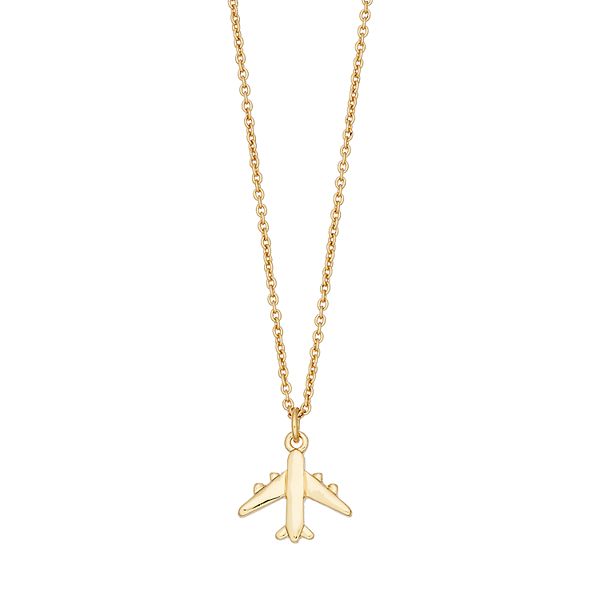 Airplane Necklace - Travel Plane Necklace - #jewelry #necklace
