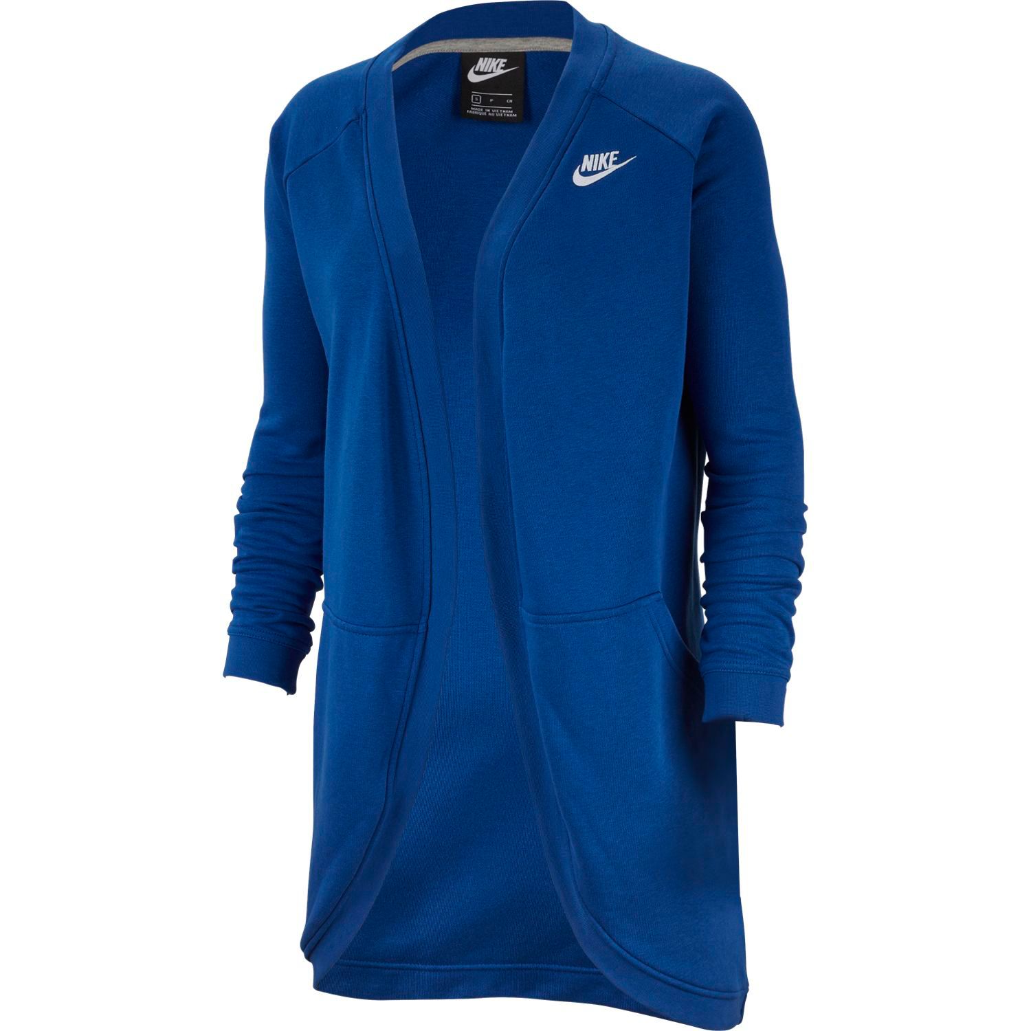 nike long cardigan