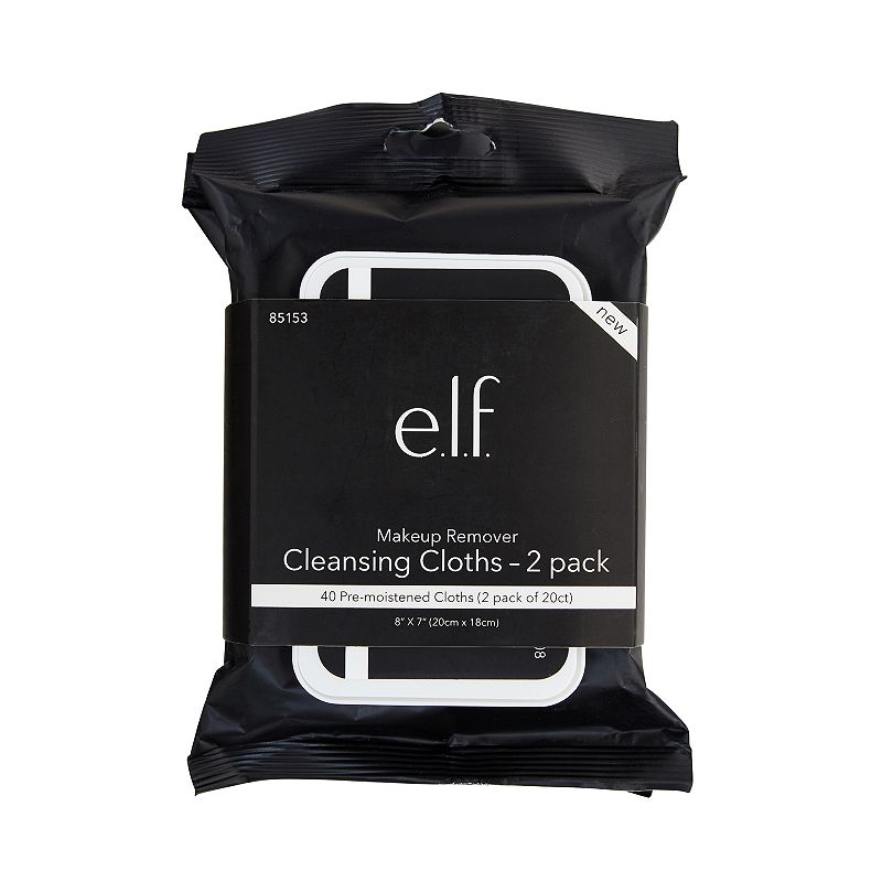 UPC 609332851535 product image for e.l.f. Makeup Remover Cleansing Cloths - 2 Pack, Multicolor | upcitemdb.com